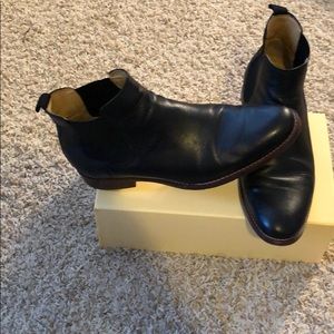 Johnston & Murphy black dress boots size 10